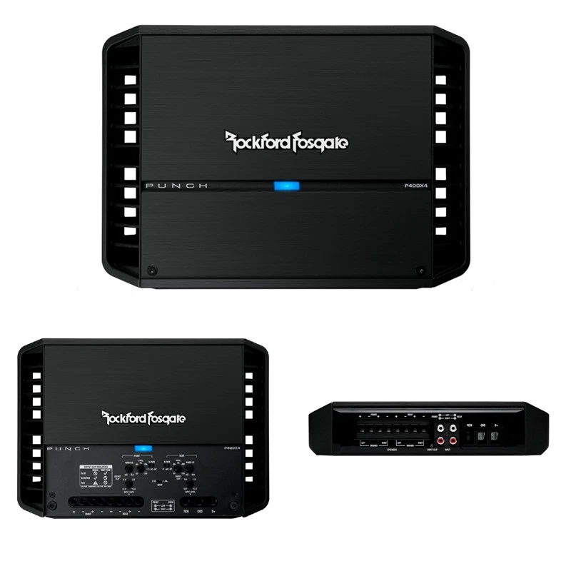 Rockford Fosgate P400X4 4-Kanal Verstärker Amplifier Endstufe Class-AB 4 x 100 W - Bild 1 von 1