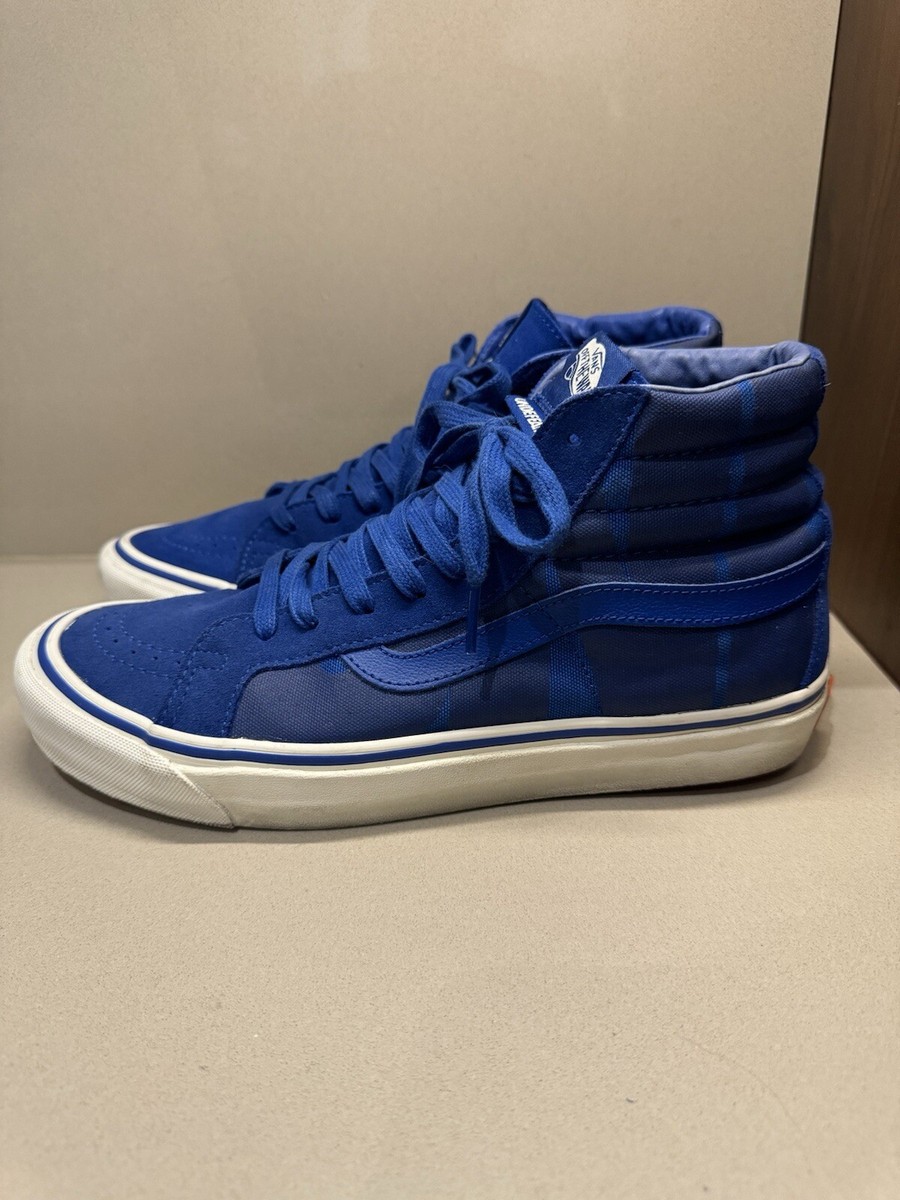 UNDEFEATED X VANS SK8-HI BLUE Men's 9 | eBay