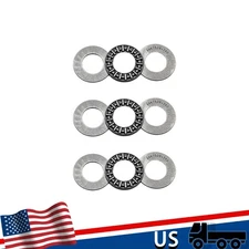3 pcs AXK1528 Thrust Needle Roller Bearings， 20mm Bore 35mm OD 2mm