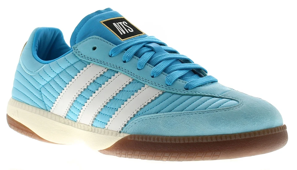 Adidas Performance Homme Baskets X Nts Radio Hackney Cuir Bleu Blanc - Photo 1/4