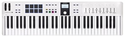 ARTURIA Keylab Essential 61 mk3 White 61-Key USB MIDI Keyboard Controller