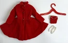 VINTAGE 1960's MATTEL BARBIE SKIPPER DRESS COAT #1906 OUTFIT
