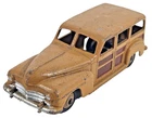 Vintage Dinky Toys 344 Estate Car Plymouth Woody Station Wagon 27F Diecast Unbox