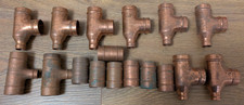 Bundle of Copper Reducing Tee Unequal Tee Coupling Pipe Branch T Solder Ring