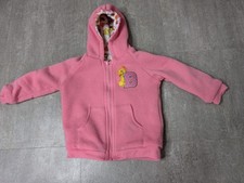 Vintage Kids Sesame Street Embroidered Big Bird Zip Up NO Tags PILLING