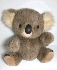 Hand Puppet Playful Pals Mervyns Koala Bear Vintage Plush Stuffed Toy 