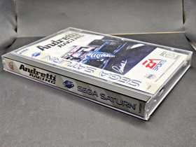 Andretti Racing (Sega Saturn, 1996) COMPLETE!!  Includes original Foam Insert!!