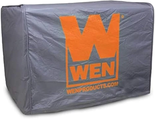 WEN 56310iC Universal Weatherproof Inverter Generator Cover, Large Gray 