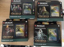 MTG Lord of the Rings Tales of Middle-Earth Commander Deck Set