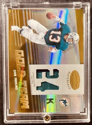 Donruss Leaf Certified Materials Gold Team Dan Marino #GT-6 24k Prime /25 MEM