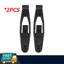 2PCS Hood Latch Base Fits Peterbilt 357 367 377 378 379 388 389 L56-0001 Black