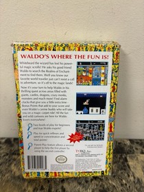Great Waldo Search (Nintendo Entertainment System, 1992) NES CIB Complete In Box
