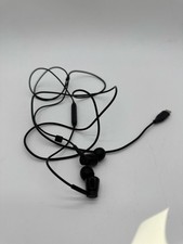 Insignia USB-C Wired Earbud Headphones - Black - High-Quality In-Ear Audio