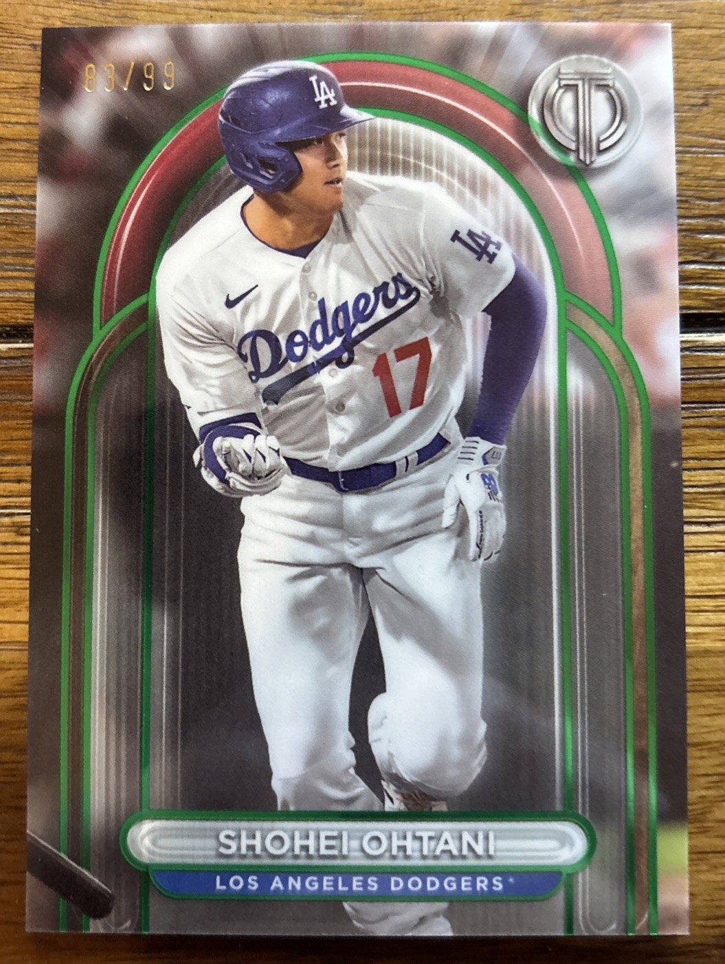 Shohei Ohtani 2024 Topps Tribute #18 Green /99 Price Guide