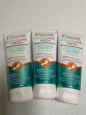 Eveline Cosmetics Foot Care Med emollient foot cream for calluses 100 ml 3PK