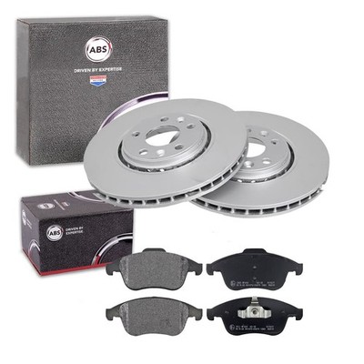 ABS BREMSSCHEIBEN 320mm + BELÄGE VORNE für RENAULT LAGUNA 3 III + TALISMAN