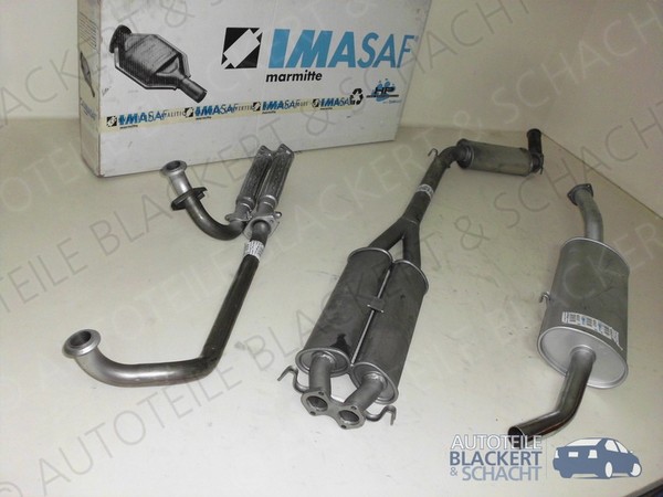 Imasaf Auspuffanlage Komplett für Lancia Thema + SW 2850 V6 I.E. 1984-1989-image