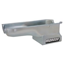 Moroso Engine Oil Pan 20480 Wet Sump 7qt Clear Zinc For 65 Up Olds 330-455