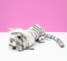 Jellycat Sacha Snow Tiger  Dust Bag - Little 11" Plush - NWT  Tag Protector