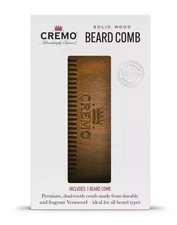 CREMO Beard COMB Dual-sided made From Durable & Fragrant Verawood