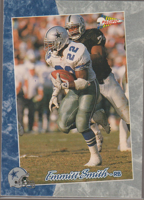 1993 Pacific Emmitt Smith #1 Dallas Cowboys NFL Football