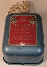 Scalextric,  Transformator 12 Volt, 220 Volt, NO BOX, DEFEKT, #BE1176
