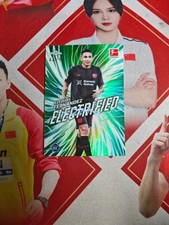 2025-26 Topps Chrome Electrified Green Refractor Rookie Ezequiel Fernandez /99