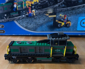 Lego Train 9V World City 4512 Freight Train OBA - Original Box - 100% Complete