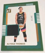 2025 Panini Donruss WNBA - Jersey Series Alyssa Thomas #62 (MEM) Green /30