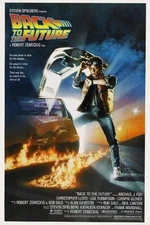 BACK TO THE FUTURE [1985], directed by ROBERT ZEMECKIS. METAL SIGN 12X8in