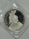 1 Oz Silver Freedom Round (Liberty in Head Dress) BU .999 Fine Silver #511