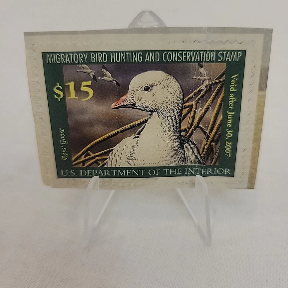 US Federal Duck Stamps Collection Scott #RW73A $15 Used - Image 2 of 4