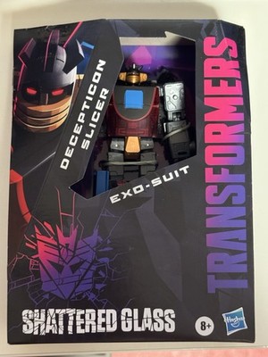Hasbro Transformers Shattered Glass Decepticon Slicer / Exo-Suit, Neu