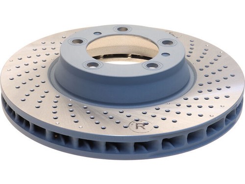 Front Right Brake Rotor For 2020-2024 Porsche 911 2021 2022 2023 NQ544TH Coated