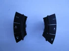 BLACK STEERING WHEEL RADIO CONTROL BUTTONS FOR HOLDEN VY VZ CALAIS NEW PAIR