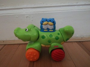 fisher price press and go crocodile