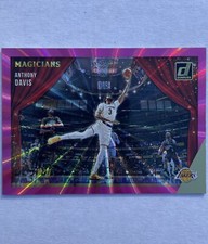 Anthony Davis 2021 Donruss Magicians Holo Pink Laser #4