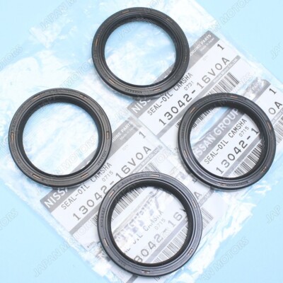 New OEM Nissan 300ZX Pulsar Infiniti Front Camshaft Oil Seal SET