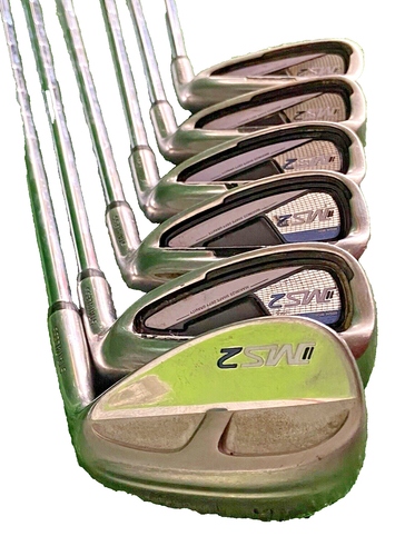 Walter Hagen Ims2 Golf Combo Set 1w,3w,3h,4h,6-PW,SW,Putter Steel 6i 37" RH Nice - Picture 11 of 22