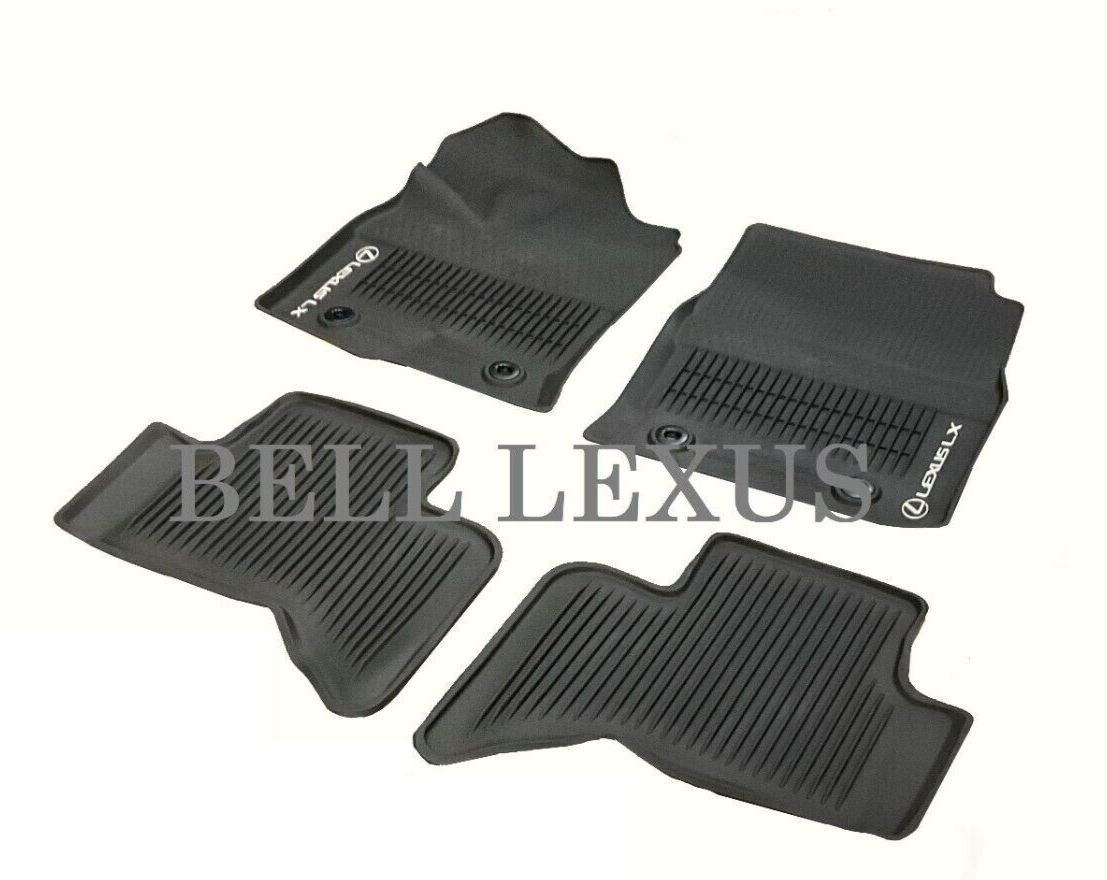 WENNEBIRD Superior Carpet Floor Mats For Lexus LX600 2022-2025 - 0.6" Thick, All Weather, 2pc Set - View #2