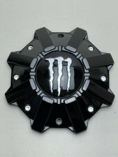 Dropstars Monster Energy Gloss Black Wheel Center Cap Cap-535mb-mc Mc1808y101-2