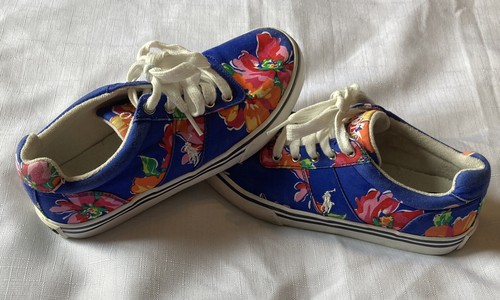 Floral Sneakers (998470) Shoes US 4 | eBay