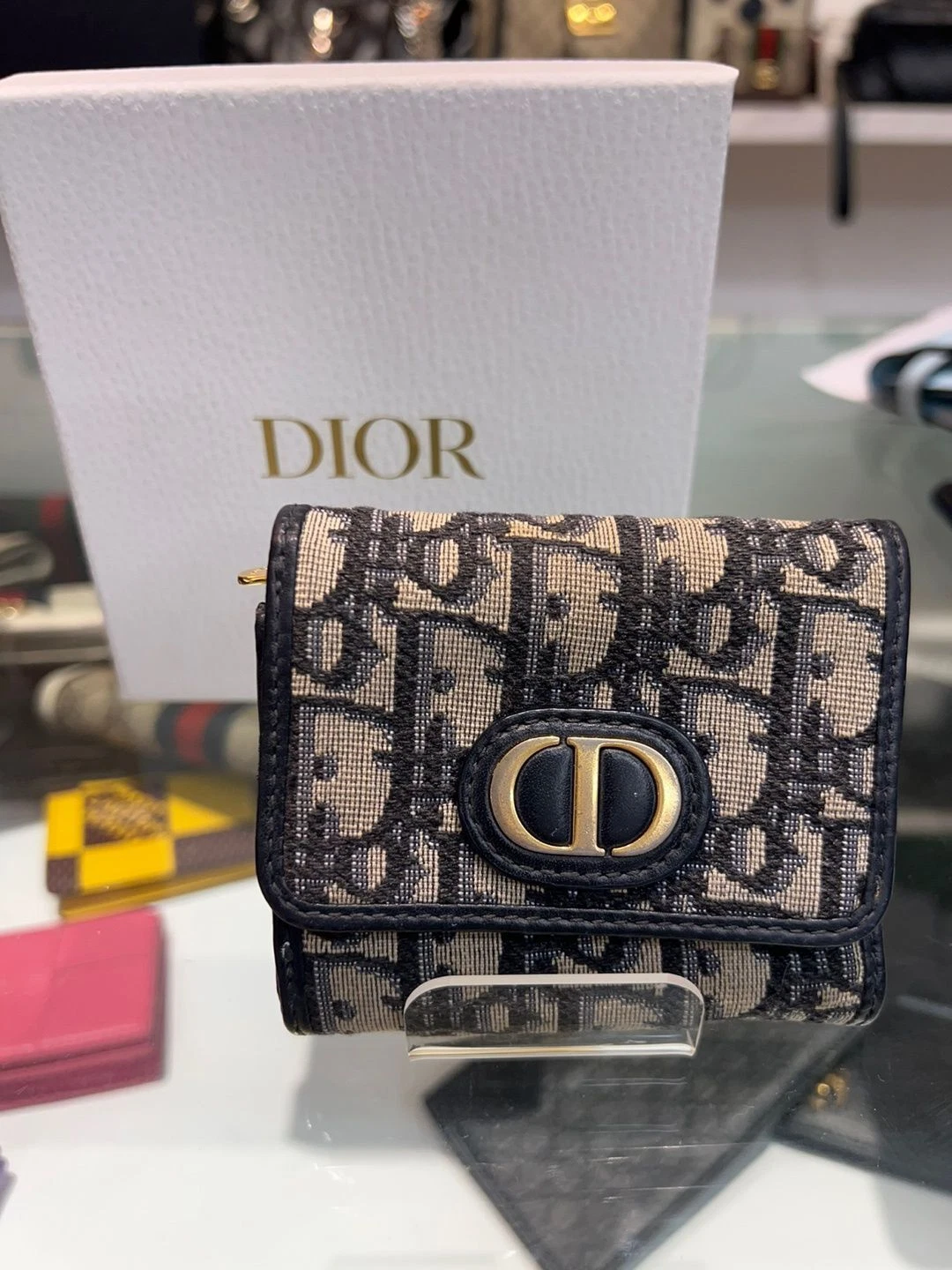 Portefeuille Dior OBLIC Montaigne (Os) SKU12345 92661603
