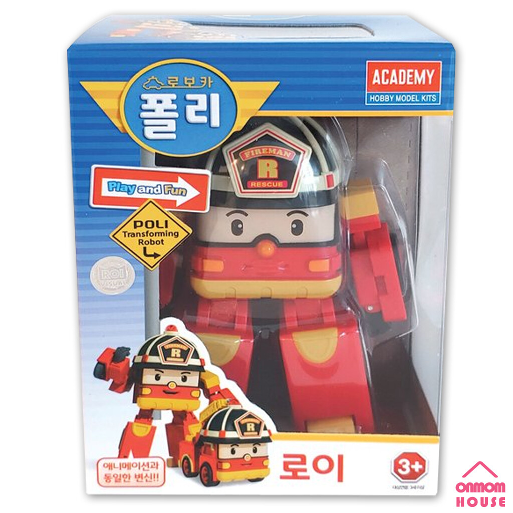 Robocar Poli Transformer ROY Robot Action Figure Car Toy