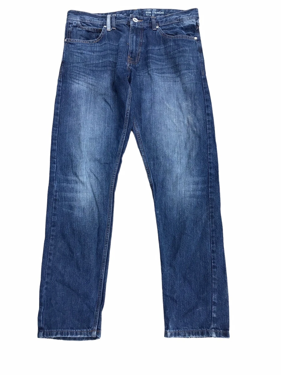 Sean John Jeans Mens Size 32 X 32 Mercer Slim Straight Leg Stretch 