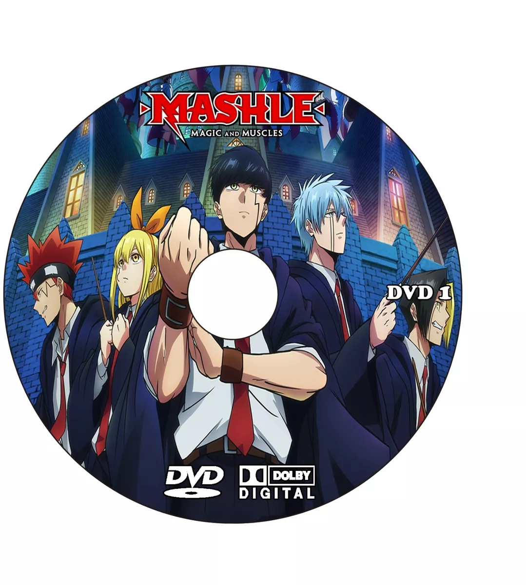 Mashle: Magic and Muscles Anime Series Episodes 1-12 Dual Audio