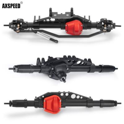 FLYXM CNC Alloy Front Middle Rear Axle for 1/10 RC Car Axial Wraith 90048 RR10