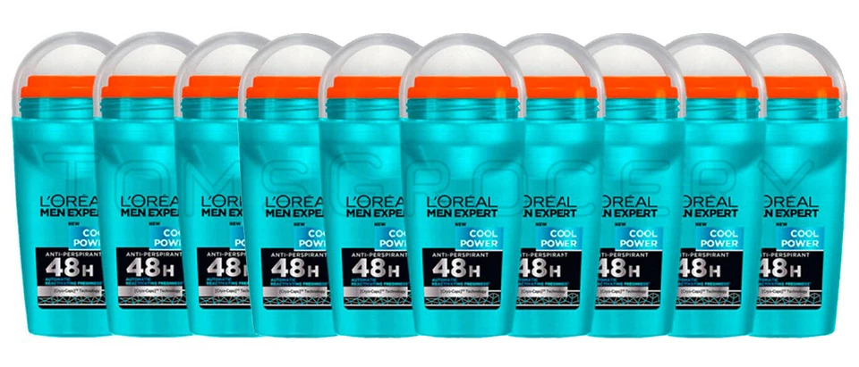 10 desodorantes antimarcas Roll On LOREAL MEN EXPERT COOL POWER XXL 48h 50 ml Foto 2 de 3