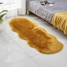 Bedroom Carpet Imitation Wool Sofa Cushion Plush Living Room Carpet Bedside Mat