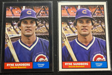 Ryne Sandberg - 2024 Topps Archives #41 Black  Foil & Base Chicago Cubs